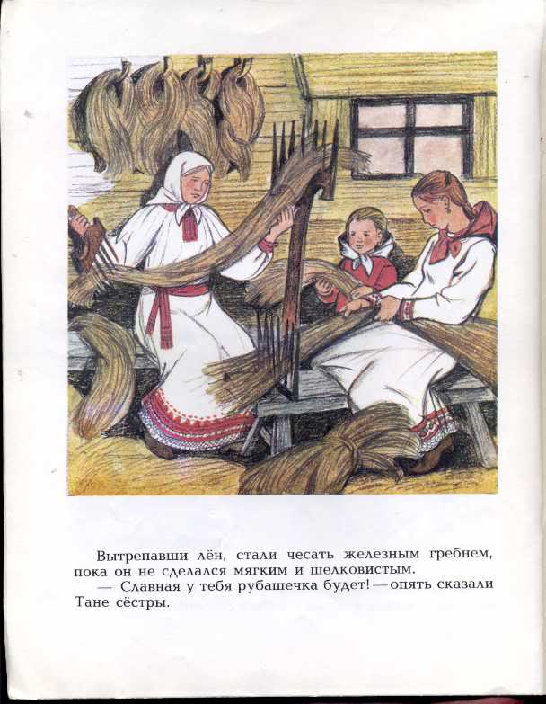 План к рассказу как рубашка в поле выросла